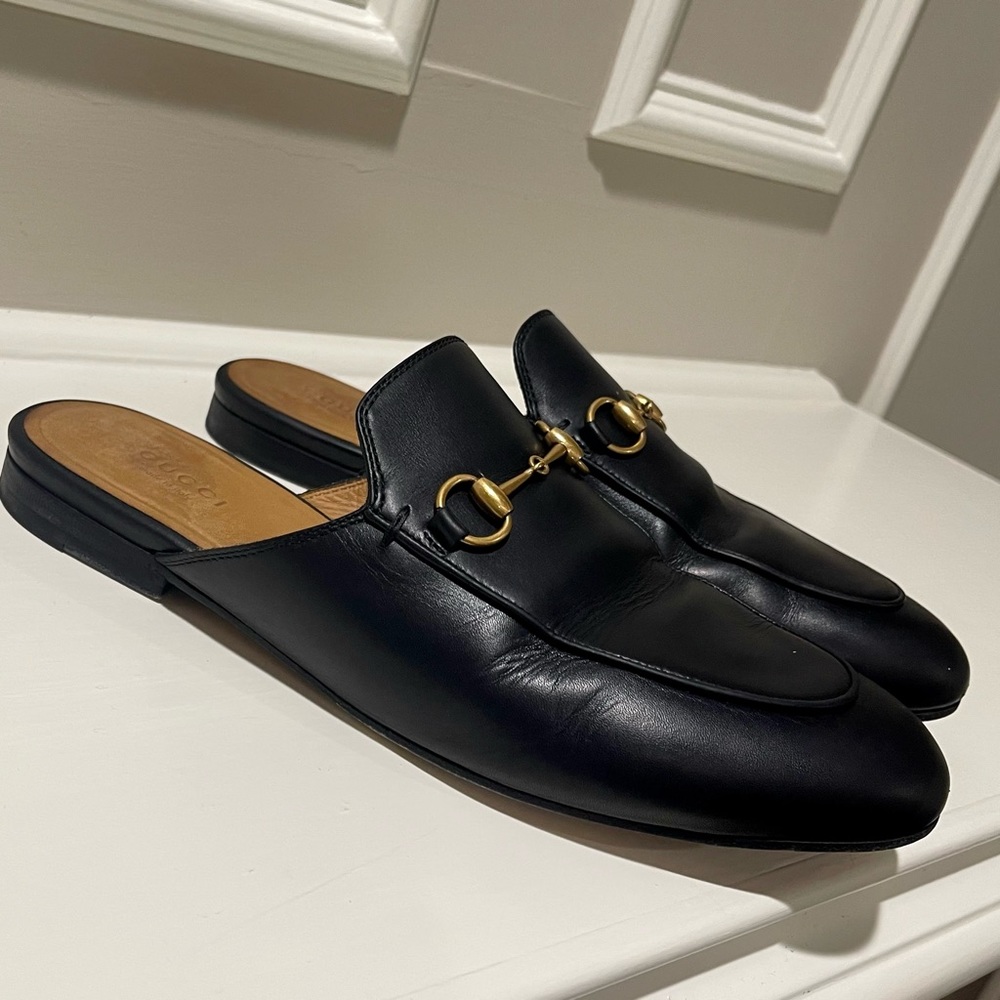 Princetown Leather Slipper - Size 38